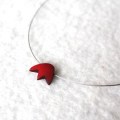 Collier Tulpe v rot 1